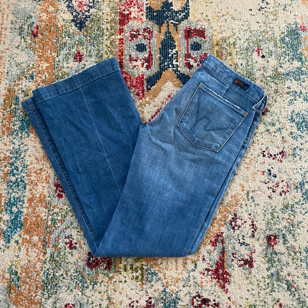 Citizens of humanity low rise trouser jeans